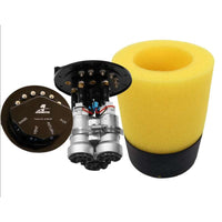 Aeromotive 05-18 Chevrolet Silverado 450 Triple Drop-In Phantom System - Burkken Auto Parts