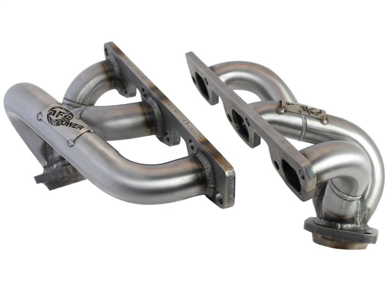 aFe Twisted Steel Header SS-409 HDR Jeep Wrangler JK 07-11 V6 3.8L - Burkken Auto Parts