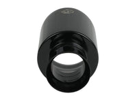 aFe MACH Force-XP 4-1/2in Black OE Replacement Exhaust Tips - 15-19 Dodge Charger/Hellcat - Burkken Auto Parts
