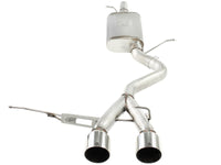 aFe MACHForce XP 2-1/2in SS-304 Cat-Back Exhausts w/ Polished Dual Tips 2008 VW Golf R32 V6-3.2L MKV - Burkken Auto Parts