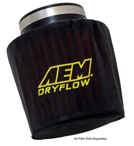 AEM Air Filter Wrap 6 in Base 5 1/4 in Top 5 in Tall - Burkken Auto Parts