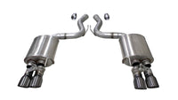 Corsa 2018-2023 Ford Mustang GT Fastback 5.0L 3in Sport Axle-Back Exhaust w/ 4in Gunmetal Tips - Burkken Auto Parts