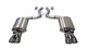 Corsa 2018-2023 Ford Mustang GT Fastback 5.0L 3in Sport Axle-Back Exhaust w/ 4in Gunmetal Tips - Burkken Auto Parts