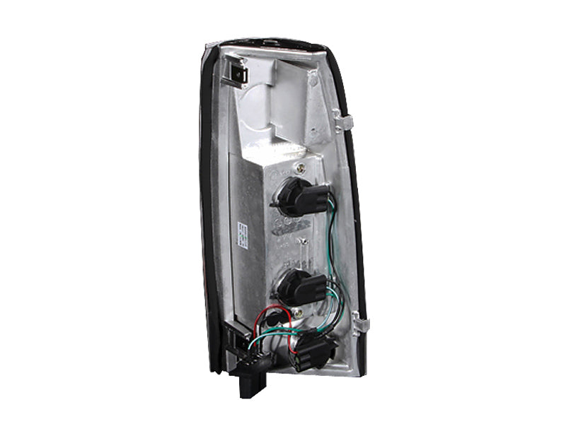 ANZO 1999-2000 Cadillac Escalade Taillights Red/Clear - New Gen - Burkken Auto Parts