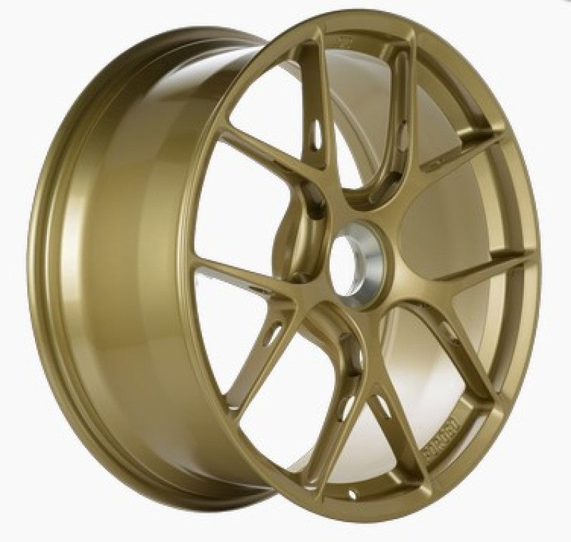 BBS FI-R 20x9.5 ET50 Centerlock Gold Wheel (Porsche GT2RS/GT3RD Front) - Burkken Auto Parts