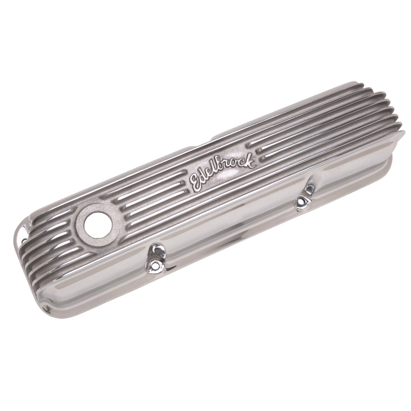 Edelbrock Valve Cover Classic Series Ford 1958-1976 FE V8 Polshed - Burkken Auto Parts