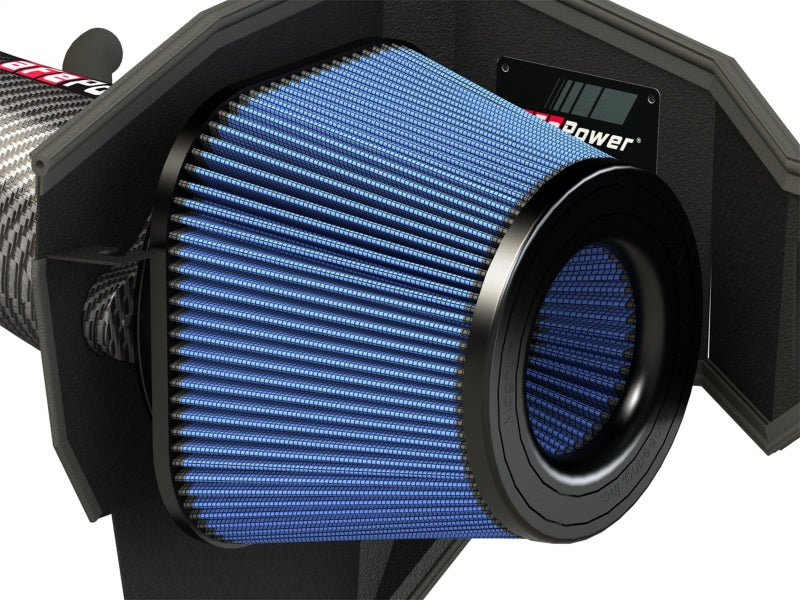 aFe MagnumFORCE Carbon Fiber Intake Stage-2 Pro 5R 11-17 Dodge Challenger/Charger SRT-8 V8 6.4L - Burkken Auto Parts