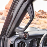 Banks Power 2018-2023 Jeep Gauge Pod Kit - Single Gauge - Lower Mount - Burkken Auto Parts