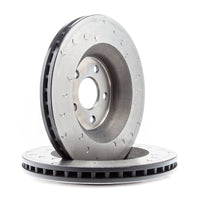 Alcon 2007+ Jeep JK 350x32mm Rotors 4-Piston Red Calipers Front Brake Upgrade Kit - Burkken Auto Parts