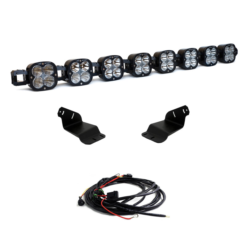 Baja Designs 2021+ Ford Bronco Roof Light Bar Kit 8 XL Linkable - Burkken Auto Parts
