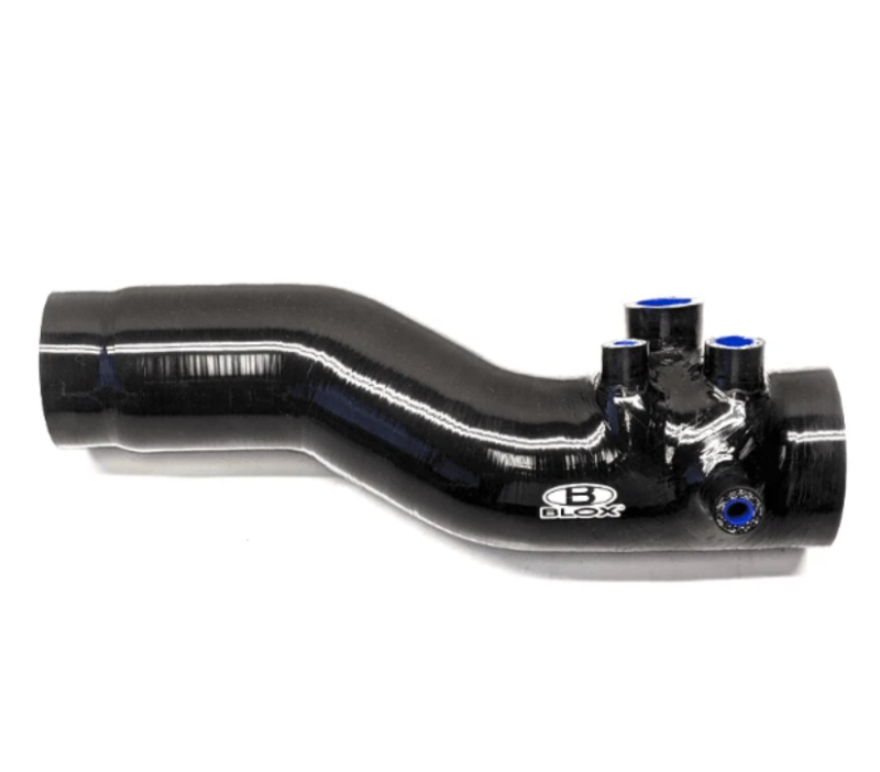 BLOX Racing 15-20 Subaru WRX FA20 High Power 3in Turbo Inlet Hose - Black - Burkken Auto Parts