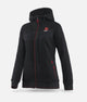 Akrapovic Womens Corpo Zip Hoodie Black - XL - Burkken Auto Parts