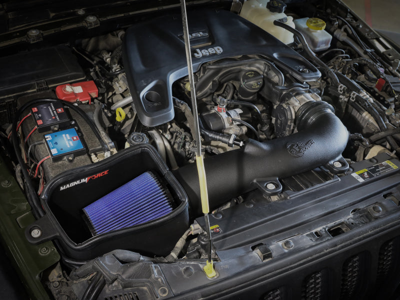 aFe Magnum FORCE Stage-2 Pro 5R Cold Air Intake System Jeep Wrangler (JL) 18-23 V6-3.6L - Burkken Auto Parts