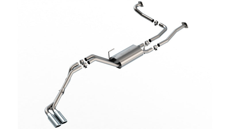 Borla 22-24 Nissan Frontier S-Type Cat Back System - Burkken Auto Parts