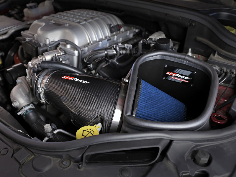 aFe Track Series Carbon Fiber Pro 5R AIS - 19-20 Jeep Grand Cherokee Trackhawk 6.2L - Burkken Auto Parts