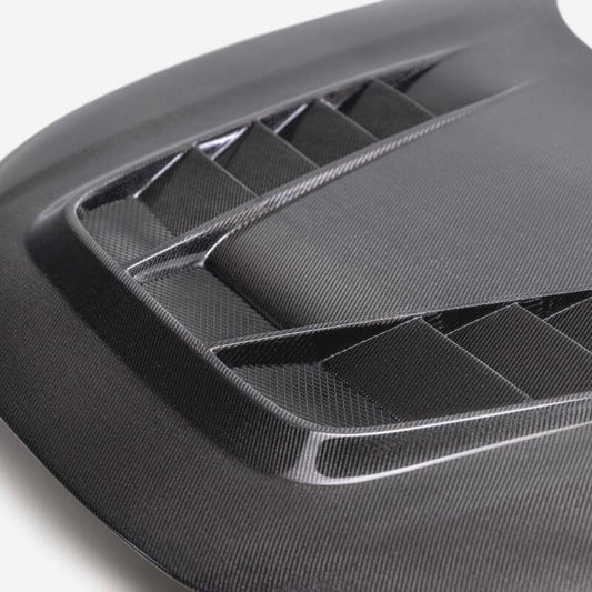 Seibon 2023 Honda Civic Type R TV-Styler Double Side Carbon Fiber Hood - Burkken Auto Parts