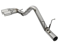 aFe Victory Series 4in 409-SS DPF-Back Exhaust w/ Dual Polished Tips 2017 GM Duramax V8-6.6L(td) L5P - Burkken Auto Parts