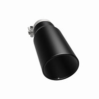 MagnaFlow Tip Stainless Black Coated Single Wall Round Single Outlet 5in Dia 3.5in Inlet 14.5in L - Burkken Auto Parts