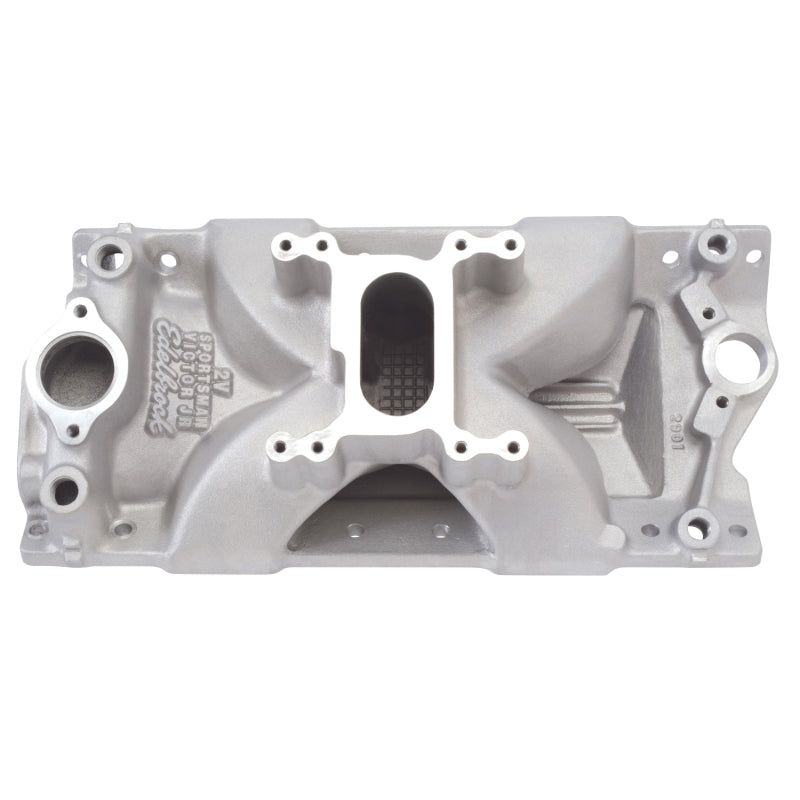 Edelbrock Victor Jr 2Bbl Manifold - Burkken Auto Parts