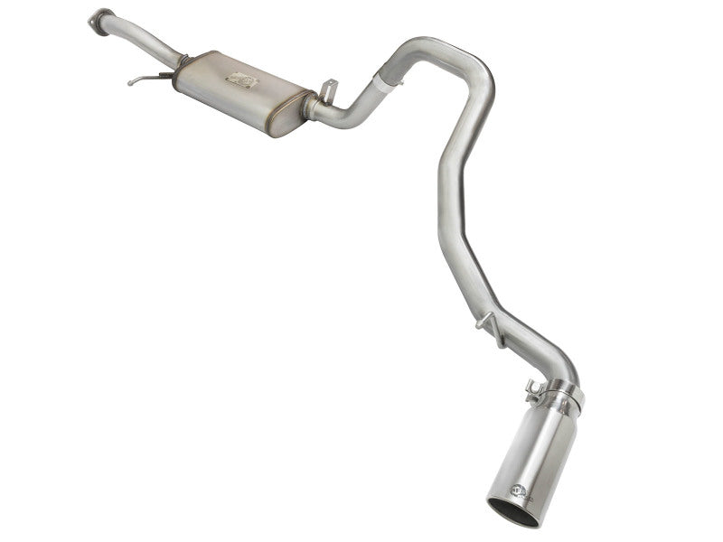 aFe MACH Force-Xp 2-1/2in Cat-Back Exhaust System w/ Polished Tip 01-19 Nissan Patrol V6 4.8L - Burkken Auto Parts
