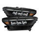 AlphaRex 15-17 Ford Mustang NOVA LED Proj Headlights Black w/Activ Light/Seq Signal/Switch DRL - Burkken Auto Parts
