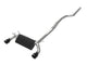 aFe MACH ForceXP 3IN to 2.5IN 304SS Cat-Back Exhaust System w/ Black Tips 14-16 BMW M235i (F22/23) - Burkken Auto Parts