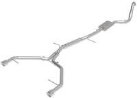 aFe 17-19 Audi A4 (B9) MACH Force-Xp 3in to 2.5in 304 SS Cat-Back Exhaust System-Dual Polished Tips - Burkken Auto Parts