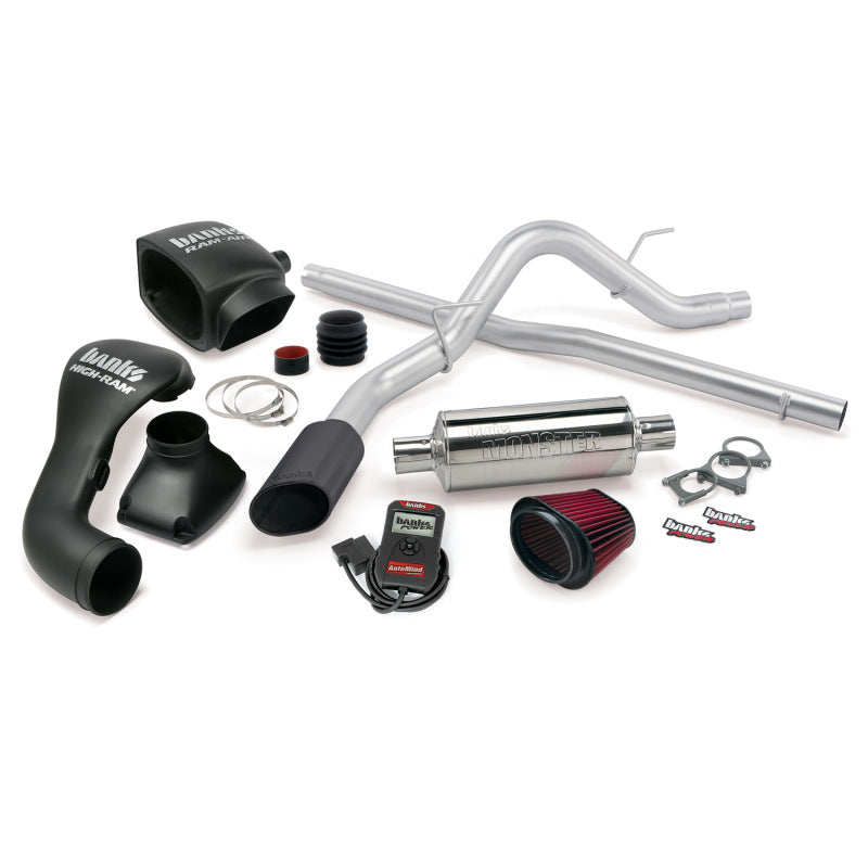 Banks Power 04-08 Ford 5.4L F-150 ECSB Stinger System - SS Single Exhaust w/ Black Tip - Burkken Auto Parts