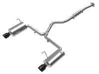aFe Subaru Forester XT 14-18 H4-2.5L (t) Takeda 2-1/2in to 2-1/4in 304 SS Cat-Back- Black Tip - Burkken Auto Parts