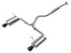 aFe Subaru Forester XT 14-18 H4-2.5L (t) Takeda 2-1/2in to 2-1/4in 304 SS Cat-Back- Black Tip - Burkken Auto Parts