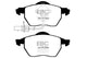 EBC 03-04 Audi A4 1.8 Turbo Redstuff Front Brake Pads - Burkken Auto Parts