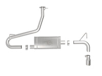 aFe Takeda 2.5in 304 SS Axle-Back Exhaust w/Polished Tips 18-22 Hyundai Kona L4-1.6L (t) AWD - Burkken Auto Parts