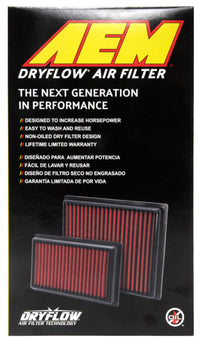 AEM 17-20 Subaru BRZ 2.0L DryFlow Air Filter - Burkken Auto Parts
