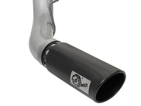 aFe ATLAS 5in DPF-Back Alum Steel Exhaust System w/Black Tip 2017 Ford Diesel Trucks V8-6.7L (td) - Burkken Auto Parts