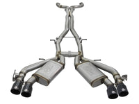 aFe MACHForce XP 3in 304 SS Cat-Back Dual Exhaust w/ Black Tips 16-17 Chevy Camaro SS V8-6.2L - Burkken Auto Parts