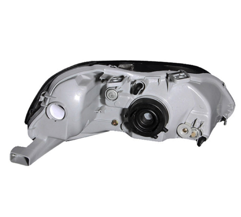ANZO 1999-2000 Honda Civic Crystal Headlights Gun-Metal Gray - Burkken Auto Parts