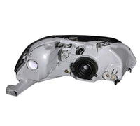 ANZO 1999-2000 Honda Civic Crystal Headlights Gun-Metal Gray - Burkken Auto Parts