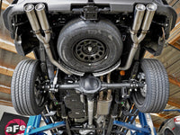 aFe Vulcan Series 4-3in 304SS Exhaust Cat-Back w/ Pol Tips 2019 GM Silverado/Sierra 1500 V8-6.2L - Burkken Auto Parts