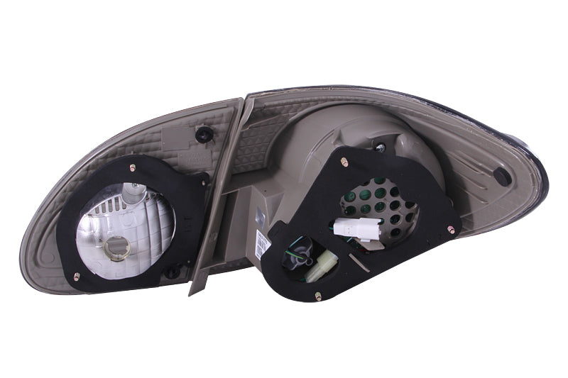 ANZO 2003-2008 Toyota Corolla LED Taillights Red/Smoke - Burkken Auto Parts