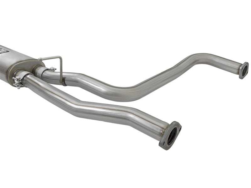 aFe POWER Rebel Series 2-1/2in 409 SS Cat Back Exhaust w/ Polished Tips 16-17 Nissan Titan V8 5.6L - Burkken Auto Parts