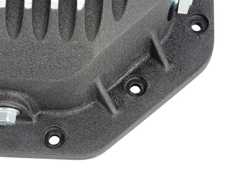 AFE Rear Differential Cover (Black Machined; Pro Series); Dodge/RAM 94-14 Corporate 9.25 (12-Bolt) - Burkken Auto Parts