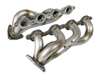 aFe Twisted Steel 1-3/4in 304SS Shorty Headers 2019 GM Silverado / Sierra 1500 V8-5.3L/6.2L - Burkken Auto Parts