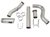 aFe LARGE BORE HD 5in 409-SS DPF-Back Exhaust w/Polished Tip 2017 Ford Diesel Trucks V8 6.7L (td) - Burkken Auto Parts