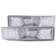 ANZO 1995-2005 Chevrolet Astro Van Euro Parking Lights Chrome - Burkken Auto Parts