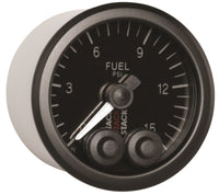 Autometer Stack 52mm 0-15 PSI 1/8in NPTF Male Pro-Control Fuel Pressure Gauge - Black - Burkken Auto Parts