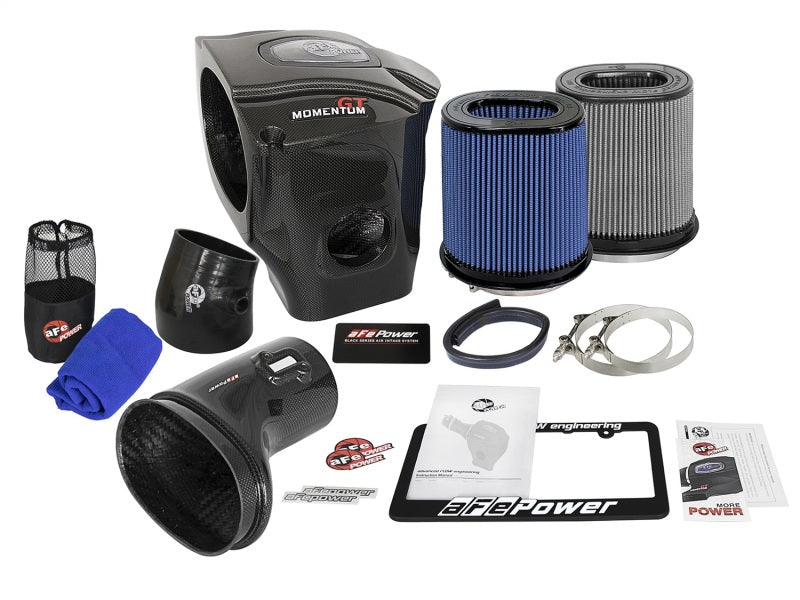 aFe Momentum GT Black Series Carbon Fiber CAIS 15-16 Dodge Challenger SRT Hellcat V8-6.2L (sc) - Burkken Auto Parts