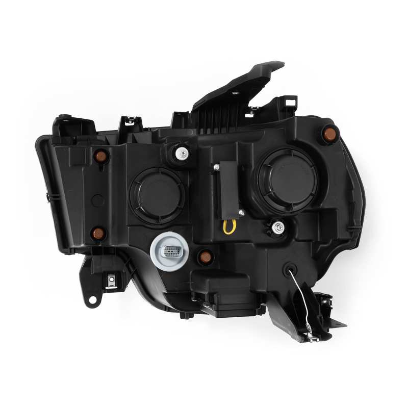 AlphaRex 19-21 Ram 2500 NOVA LED Proj Headlights Plank Style Alpha Blk w/Activ Light/Seq Signal/DRL - Burkken Auto Parts