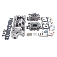 Edelbrock Dual Quad Kit RPM Air-Gap 289-302 Ford - Burkken Auto Parts