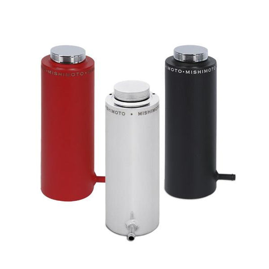 Mishimoto 03-07 Ford 6.0L Powerstroke Aluminum Degas Bottle - Black