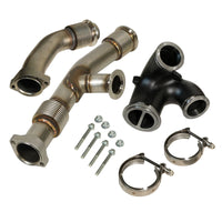 BD Diesel UpPipe Kit - Ford 03-04.5 6.0L Powerstroke w/EGR Connector - Burkken Auto Parts